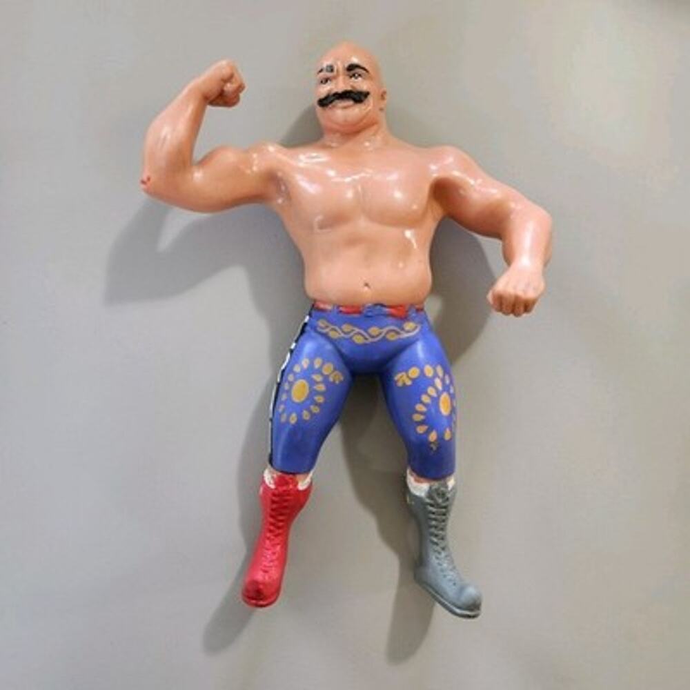 The Iron Sheik Vintage 1984 LJN WWF Wrestling Superstars Figure 80s